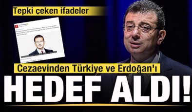 Ekrem İmamoğlu cezaevinden Türkiye ve Erdoğan’ı hedef aldı! Tepki çeken ifadeler!