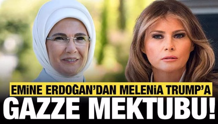Emine Erdoğan’dan Melania Trump’a Gazze mektubu! Uluslararası medyada yankı uyandırdı!
