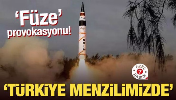 ‘Füze’ provokasyonu! ‘Türkiye menzilimizde’