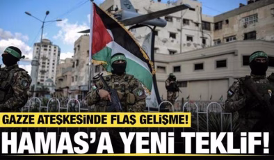 Gazze ateşkesinde flaş gelişme! Hamas’a yeni teklif!
