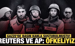 Gazze’de basın kanla susturulmuştu…Reuters ve AP: Öfkeliyiz!