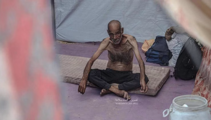 Gazze’de son 24 saatte 2’si çocuk 7 kişi daha açlıktan hayatını kaybetti