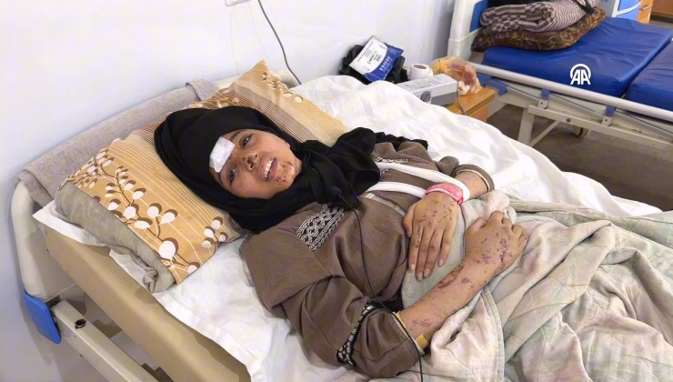 Gazze’de yaralı kurtulan kadın: Kabusta gibiyiz
