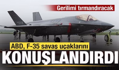 Gerilimi artıracak! ABD, F-35 savaş uçaklarını konuşlandırdı