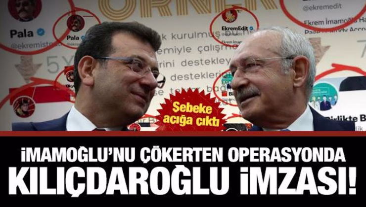 İmamoğlu’nun trol hücresi çöktü! Yine Kılıçdaroğlu imzası