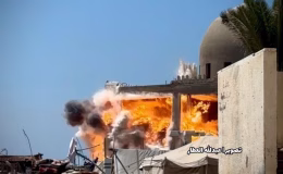 İsrail, Filistin Kızılay’ı karargahını bombaladı