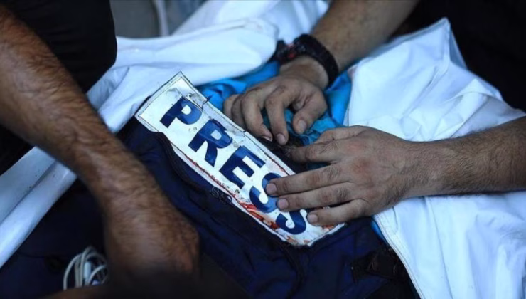 İsrail medyayı kana buladı! Gazze’de basın kanla susturuldu!