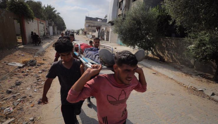 İsrail ordusu Gazze’nin bölgelerini vurdu