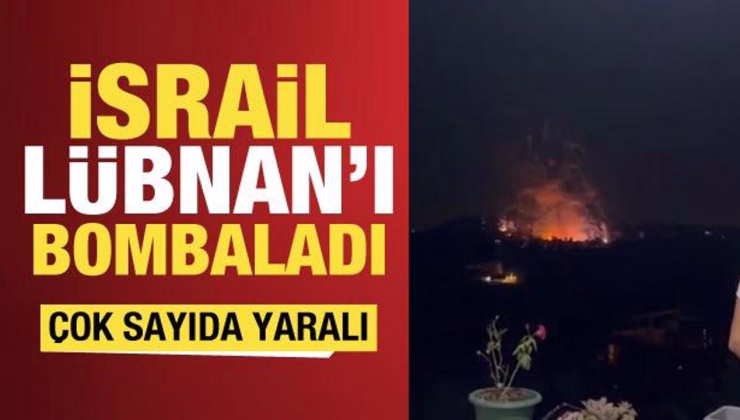 İsrail’in Lübnan’a hava saldırısı: 7 yaralı