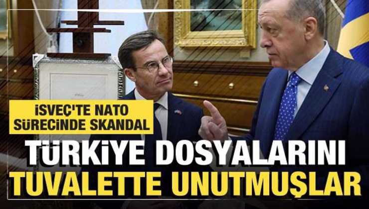 İsveç’te güvenlik skandalı! Türkiye dosyaları havalimanı tuvaletinde unutuldu