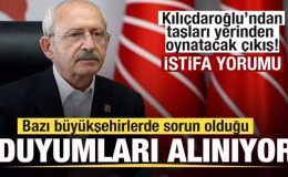 Kemal Kılıçdaroğlu’ndan gündem olan çıkış! Bazı belediyelerde sorun var! Yeni istifalar…