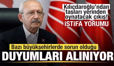 Kemal Kılıçdaroğlu’ndan gündem olan çıkış! Bazı belediyelerde sorun var! Yeni istifalar…
