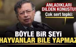 Kolombiya Cumhurbaşkanı Petro’dan çok sert tepki: Böyle bir şeyi hayvanlar bile yapmaz