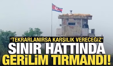 Kore hattında tansiyon yükseldi: Tekrarlanırsa karşılık vereceğiz