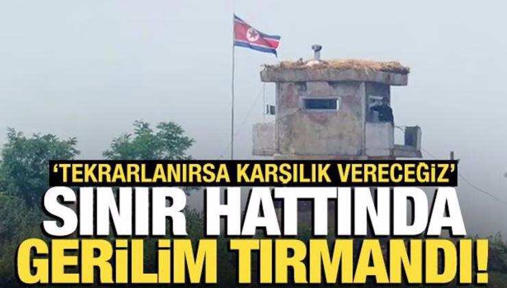 Kore hattında tansiyon yükseldi: Tekrarlanırsa karşılık vereceğiz