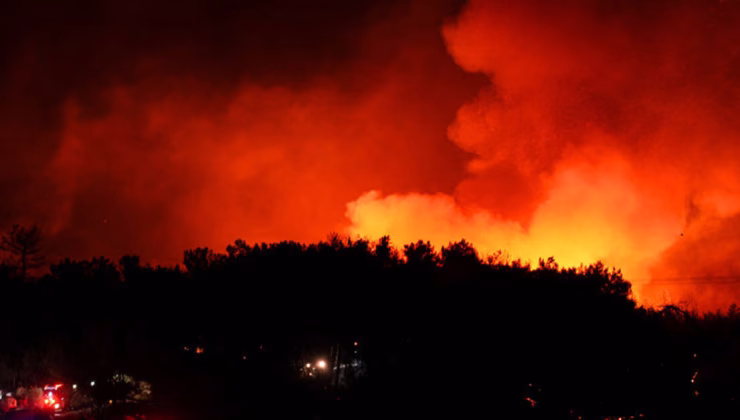 Manisa, Uşak, İzmir, Antalya ve Osmaniye’de yangın