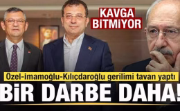 Özgür Özel-Ekrem İmamoğlu-Kemal Kılıçdaroğlu gerilimi tavan yaptı! Bir darbe daha!