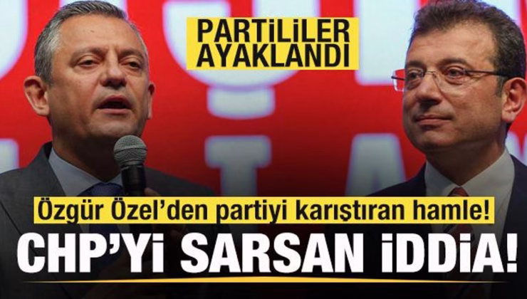 Özgür Özel’de büyük panik! CHP’yi sarsan gelişme! Partililer ayaklandı! Kavga büyüyor