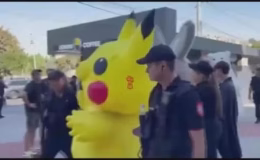 Pikachu, Moldova’da gözaltına alındı