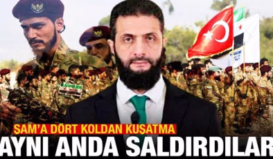 Şam’a dört koldan kuşatma: Aynı anda saldırdılar