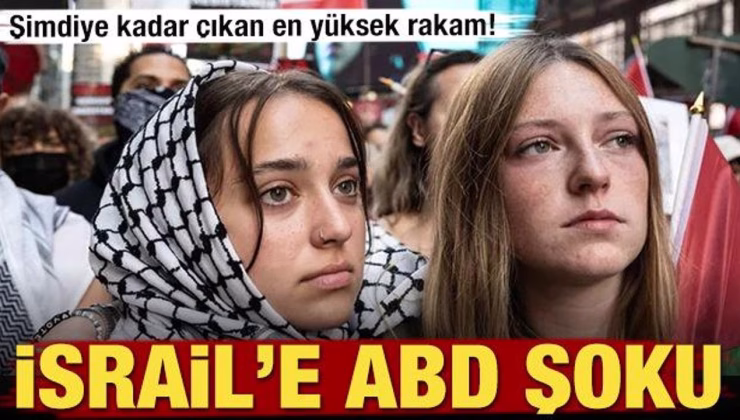 Şimdiye kadar çıkan en yüksek rakam! İsrail’e ABD şoku