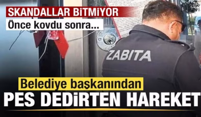 Skandallar bitmiyor! Belediye başkanından pes dedirten hareket! Önce kovdu sonra…