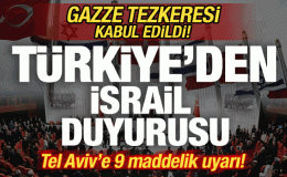 Son dakika: TBMM tezkeresi kabul edildi! Türkiye’den İsrail duyurusu! Tüm ülkelere mesaj