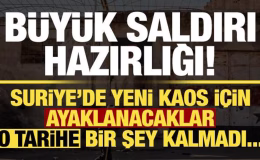 Suriye’de alçak hazırlık! Tarihi belirlediler, ayaklanacaklar…