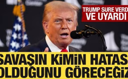 Trump: Önümüzdeki 2 hafta önemli
