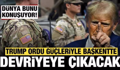 Tüm dünya bunu konuşuyor: Trump ordu güçleriyle devriyeye çıkacak!
