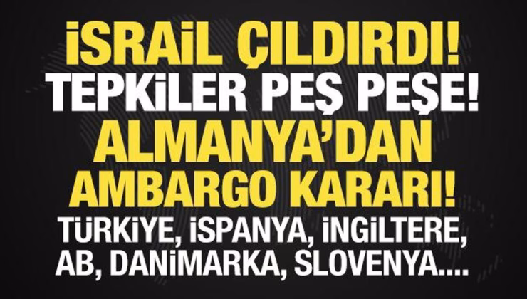 Türkiye’den açıklama! İsrail’in Gazze’yi işgal kararına dünyadan sert tepkiler