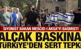 Türkiye’den İsrailli siyonist bakan Ben-Gvir’e sert tepki