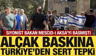 Türkiye’den İsrailli siyonist bakan Ben-Gvir’e sert tepki