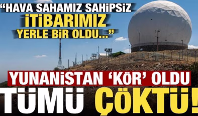 Yunan radarları çöktü, şoke oldular: ‘Sahipsiz kaldık, itibarımız yerle bir oldu…’
