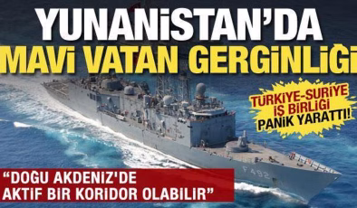 Yunanistan’da Mavi Vatan gerginliği: Türkiye Doğu Akdeniz’i kontrol etmeyi hedefliyor…