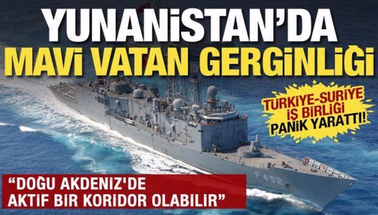 Yunanistan’da Mavi Vatan gerginliği: Türkiye Doğu Akdeniz’i kontrol etmeyi hedefliyor…