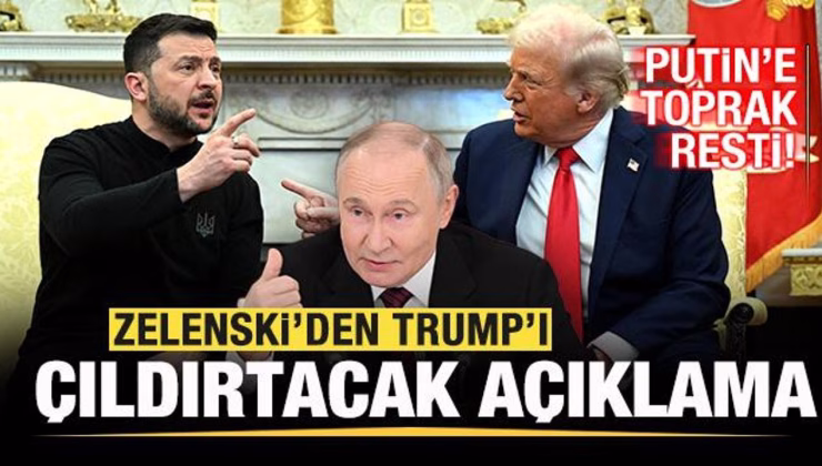 Zelenski’den, Trump’ı çıldırtacak savaş duyurusu! Putin’e toprak resti!