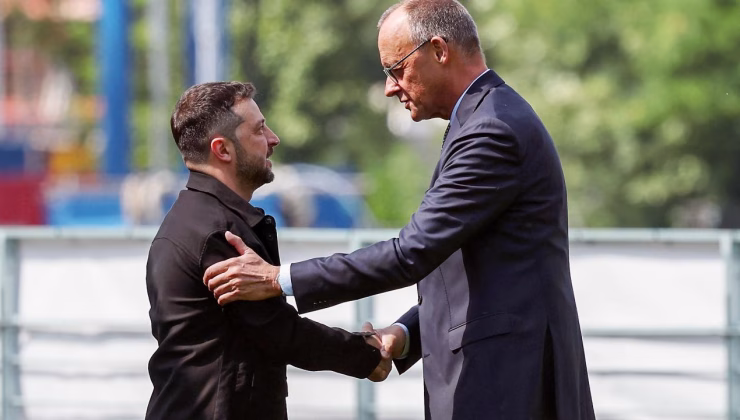 Zelenskiy’den sürpriz Berlin ziyareti!