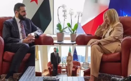 Ahmed Şara, ABD’de Meloni ile görüştü