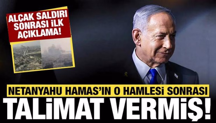 Alçak saldırının ardından Netanyahu’dan ilk açıklama geldi: Talimatı bu yüzden vermiş!