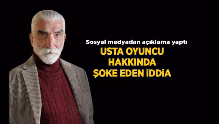 Cezmi Baskın hakkında şoke eden taciz iddiası! Ünlü oyuncudan ilk açıklama