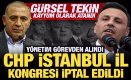 CHP İstanbul İl Kongresi iptal edildi, yönetim görevden alındı