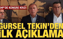 CHP’de kongre yapıldı: Gürsel Tekin’den ilk açıklama