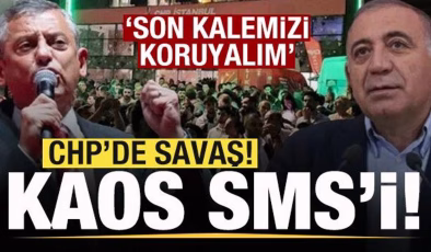 CHP’de savaş! SMS ile kaos çağrısı: Son kalemizi koruyalım