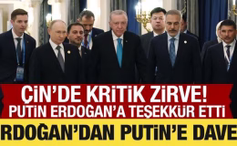 Cumhurbaşkanı Erdoğan Çin’de Putin ile görüştü