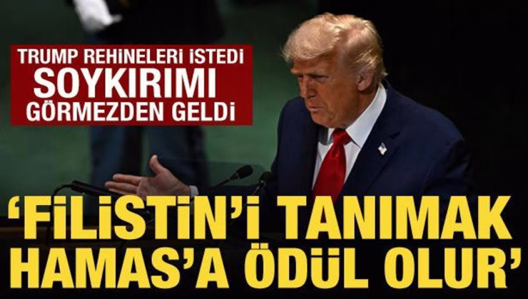 Donald Trump, Gazze’deki soykırımı görmezden geldi! Rehineleri istedi