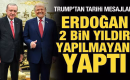 Donald Trump: Suriye’deki başarının sorumlusu Erdoğan