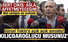 Gürsel Tekin’e açık açık soruldu! Kılıçdaroğlucu musunuz? Mal varlığını da açıkladı