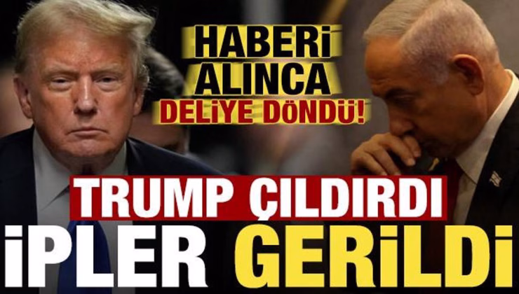 Haberi alınca deliye döndü! Trump çıldırdı, ipler gerildi…
