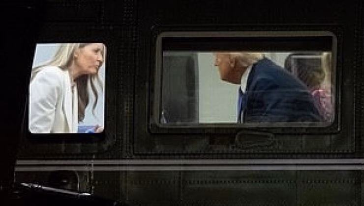 Helikopterde tartışma! Trump’ın Melania’ya ne söylediği belli oldu